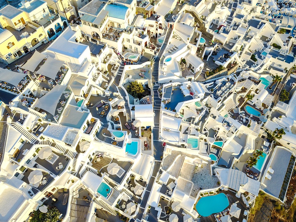 Opravdu nádherné Santorini. 
